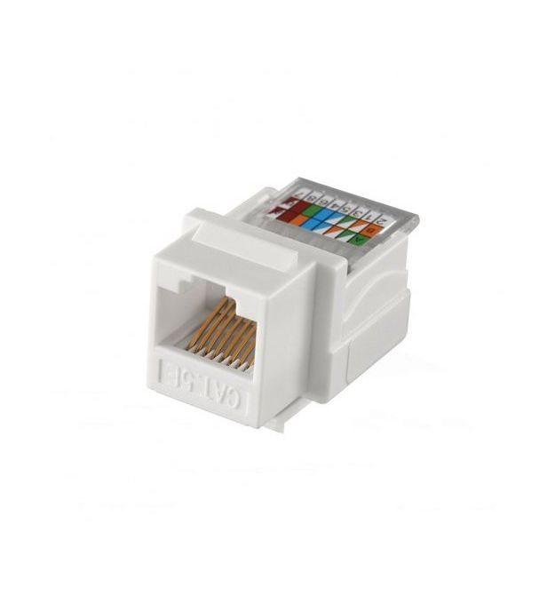 Модуль KeyStone RJ45 UTP, кат.5e, безінструментальний, Slim