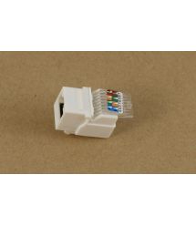 Модуль KeyStone RJ45 UTP, кат.5e, безинструментальный,Slim