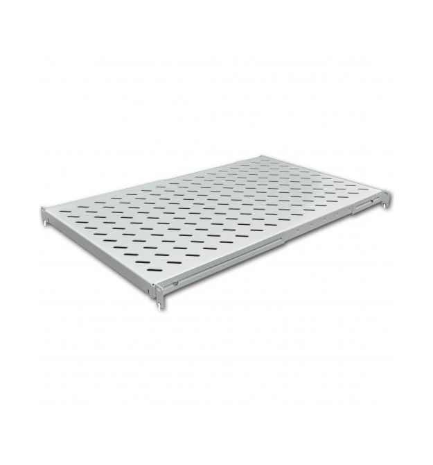 Полиця 19" 4 точки кріпл., 750мм глиб., перфорована