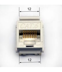 Модуль KeyStone RJ45 UTP, кат. 6, EPNew