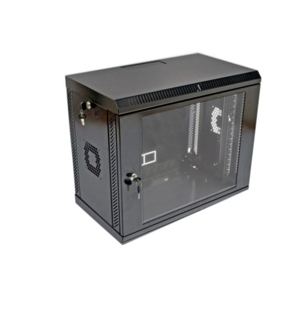 Шкаф 9U, 600х350х507 мм (Ш*Г*В), акриловое стекло