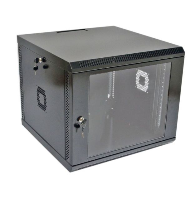 Шкаф 9U, 600х600х507 мм (Ш*Г*В), акриловое стекло