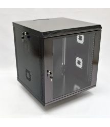 Шафа 12U, 600х600х640 мм (Ш*Г*В), акрилове скло
