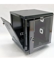 Шафа 12U, 600х600х640 мм (Ш*Г*В), акрилове скло