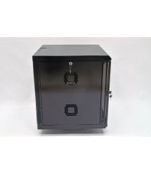 Шафа 12U, 600х600х640 мм (Ш*Г*В), акрилове скло