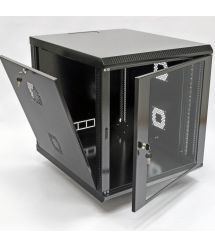 Шафа 12U, 600х700х640 мм (Ш*Г*В), акрилове скло
