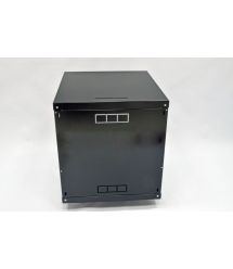 Шафа 12U, 600х700х640 мм (Ш*Г*В), акрилове скло