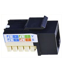 Модуль KeyStone RJ45 UTP,кат.6 ,110, Slim, W-16,6 мм