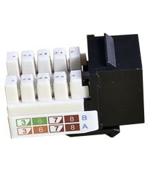 Модуль KeyStone RJ45 UTP,кат.6 ,110, Slim, W-16,6 мм