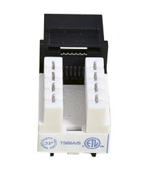 Модуль KeyStone RJ45 UTP,кат.6 ,110, Slim, W-16,6 мм