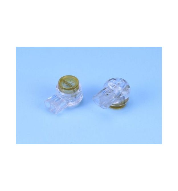 Соединитель проводов Y-тип (односторонний, 2 провода 0,4…0,7 мм), желтый Kingda.