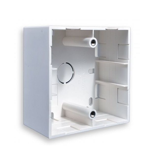 Підрозетник зовнішній 86х86х45 , EPNew , білий .