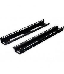 Рек 9U (пара) до шаф MGSWA (з маркуванням, гвинтом заземлення)