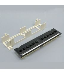Патч-панель настенная 12xRJ-45 UTP, кат. 6, dual type