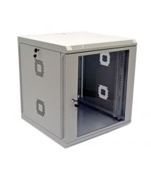 Шафа 12U, 600х600х640 мм (Ш*Г*В), акрилове скло