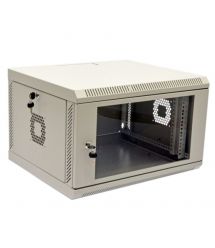 Шафа 6U, 600х350х373 мм (Ш*Г*В), акрилове скло