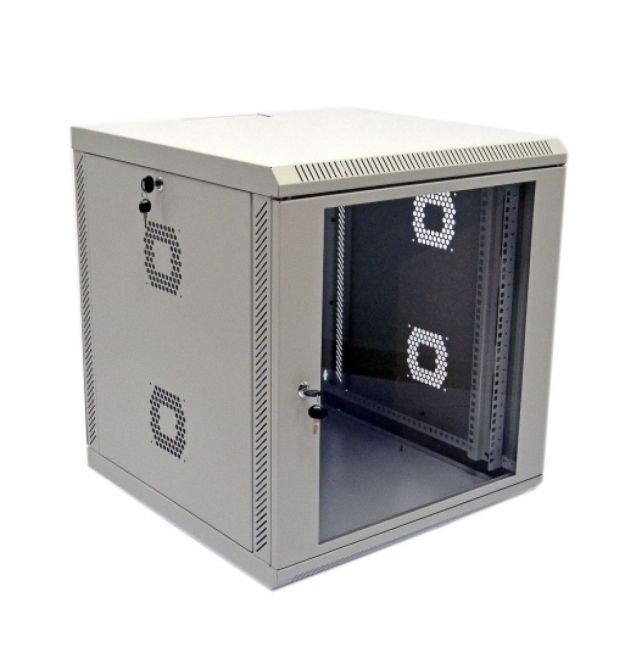 Шкаф 19", 18U, 600х600х907мм (Ш*Г*В), акриловое стекло
