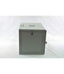 Шкаф 9U, 600х500х507 мм (Ш*Г*В), эконом, акриловое стекло, серый