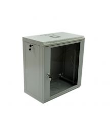 Шафа 12U, 600х350х640 мм (Ш * Г * В), економ, акрилове скло, сірий