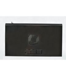 Шкаф 6U, 600х350х373 мм (Ш*Г*В), эконом, акриловое стекло, черный