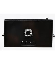 Шкаф 6U, 600х350х373 мм (Ш*Г*В), эконом, акриловое стекло, черный