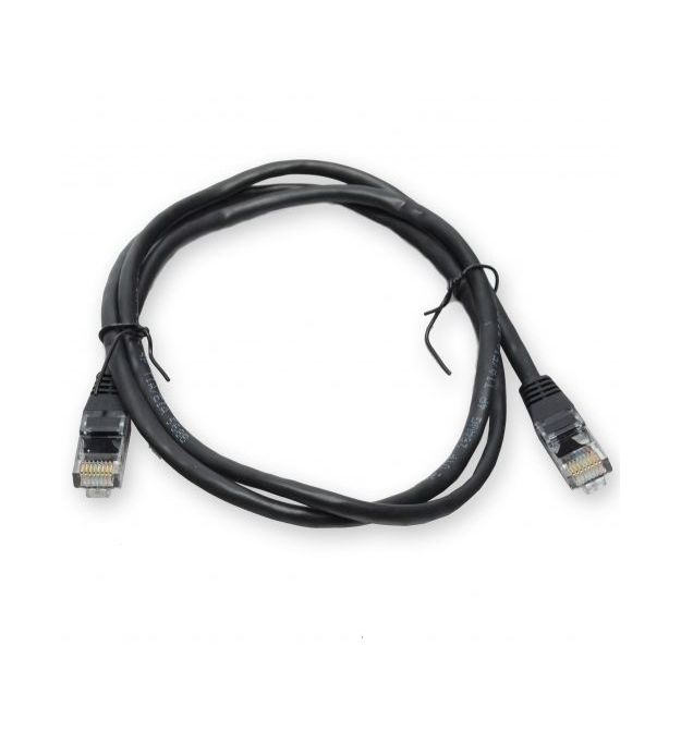 Патч-корд UTP, 0.5 м, кат. 5e, черный