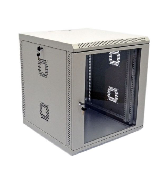 Шкаф 19", 15U, 600х600х773мм (Ш*Г*В), акриловое стекло