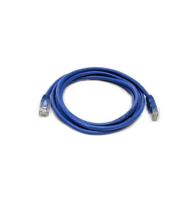 Патч-корд UTP, 0.5 м, кат. 5e, синий