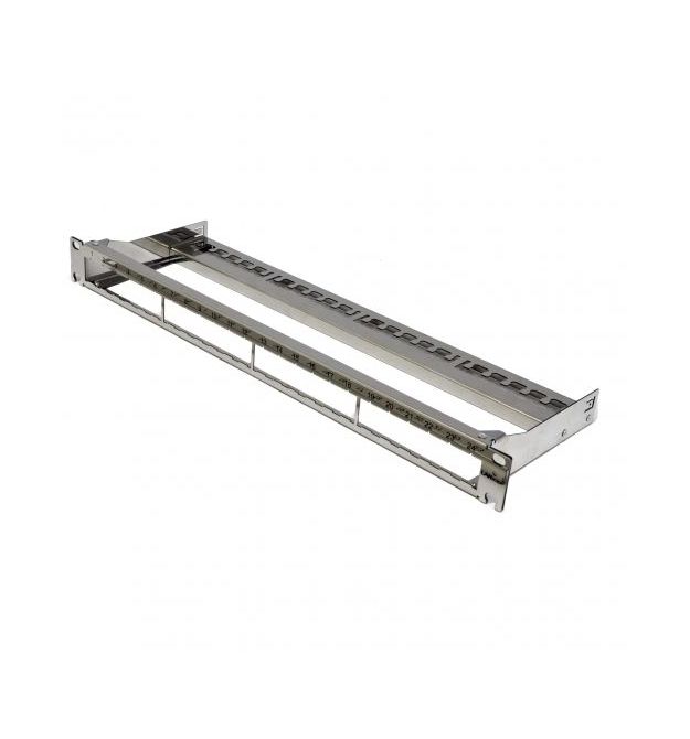 Патч-панель 1U 24 порта для модулей LANscape, Corning