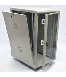 Шкаф 19", 21U, 600х600х1040мм (Ш*Г*В), акриловое стекло