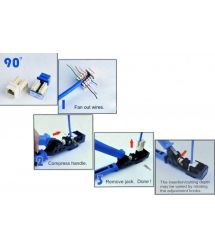 Інструмент для швидкого монтажу модулів KTVN-KTVM Type Keystone Jack, EPNew.