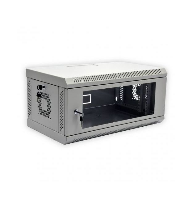 Шафа 4U, 600х350х284 мм (Ш*Г*В), акрилове скло