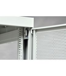 Шкаф 19" 42U,610х865 мм (Ш*Г) перфорированные двери (66%)