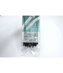 Стяжка 290x3.6 мм, 100 шт, черная,weather resistant, Panduit