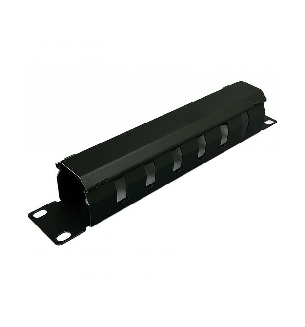 Кабельний організатор 10", 1U, перфорований