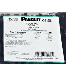 Стяжка Panduit 203x3.6 мм 1000 шт черная weather resistant