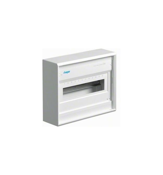 Щит распределительный на 12 (14) модулей, с - у без дверей, с клеммами, VOLTA, Hager