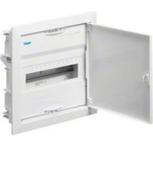 Щит на 12(14) модулів, в-у з металевими дверями, без клем, VOLTA