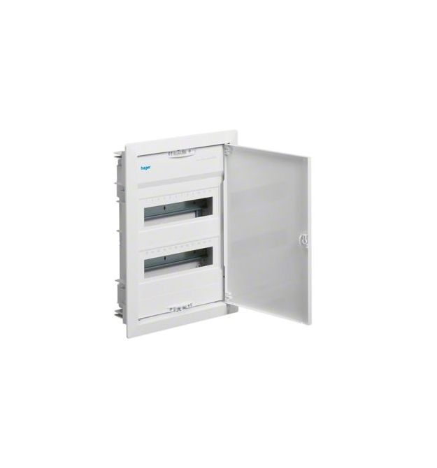 Щит на 24(28) модулей, в - у с металлическими дверями, без клемм, VOLTA