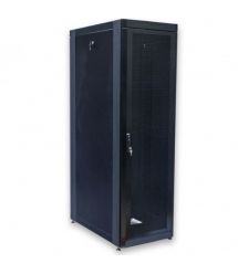 Шафа 19" 33U, 610х1055 мм (Ш*Г) перфоровані двері (66%)
