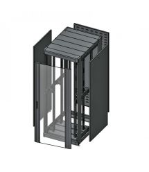 Шафа 19" 42U, 800х1055 мм (Ш*Г) перфоровані двері (66%)