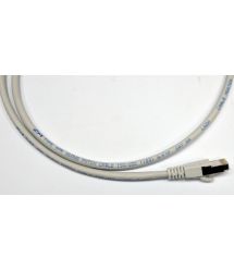 Патч-корд мідний S-FTP кат. 6A, 26AWG, 0.5 м, LSZH, сірий, EPNew