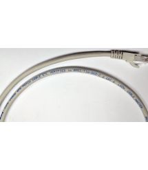 Патч-корд мідний UTP кат. 6, 24AWG, 5.0 м, LSZH, сірий, EPNew