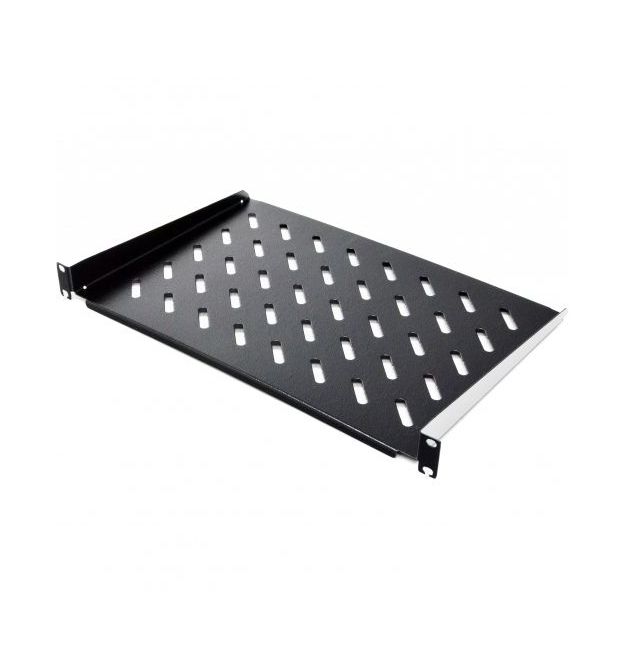 Полка консольная 250мм, 1U, черная