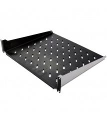 Полиця консольна 450мм, 2U, чорна