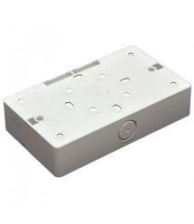 Підрозетник зовнішній 2G 27мм, округлений