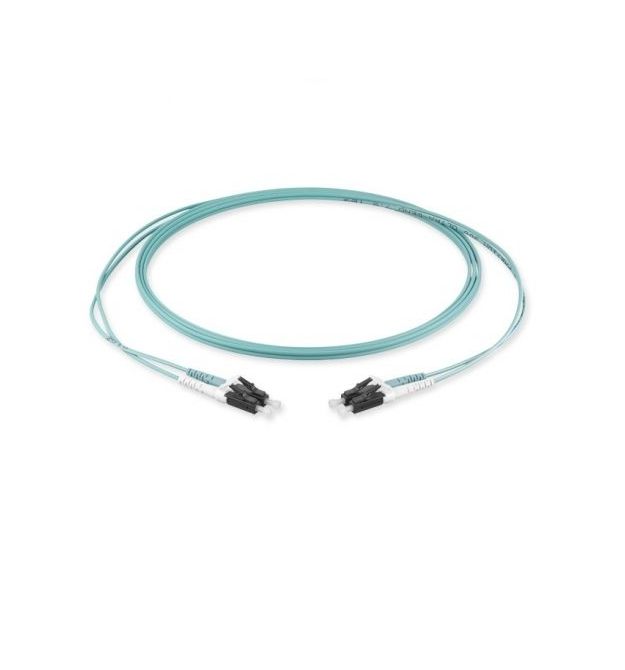 ВО патч-корд, LC-LC, 2.0мм, (OM3), Duplex, LSZH, 3м