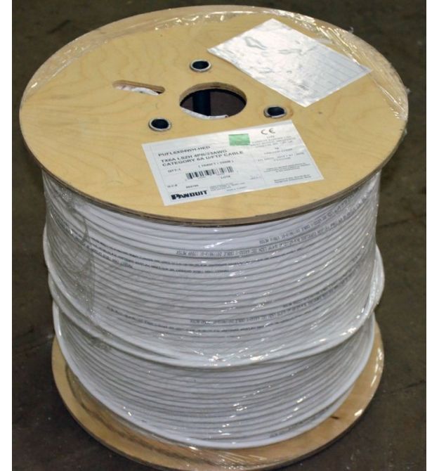 Кабель U-FTP, кат. 6А, LSZH, 500 м, Panduit