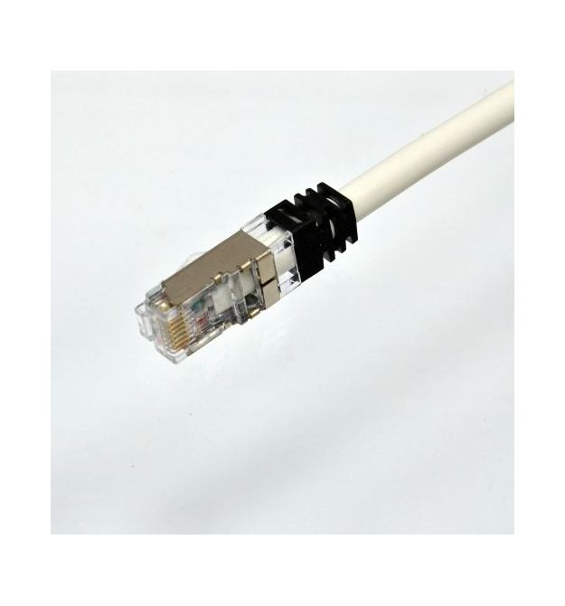 Патч-корд кат 6A F-UTP (LSZH), off white, 3m