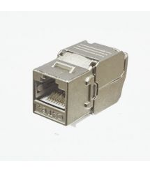 Модуль KeyStone RJ45 STP, кат. 6a, Slim, LW